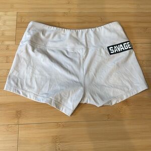 Savage barbell shorts - clay color size medium